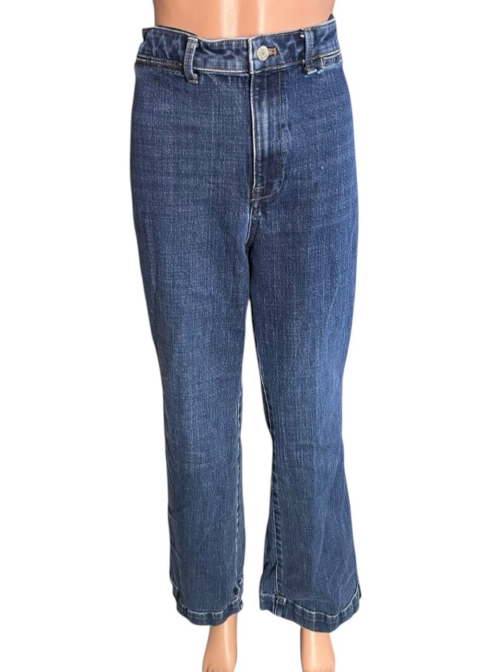 Talbots Flawless High Waist Flare Jeans 10 Country Western Cowgirl Festivals